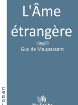 cover image of L'Âme étrangère